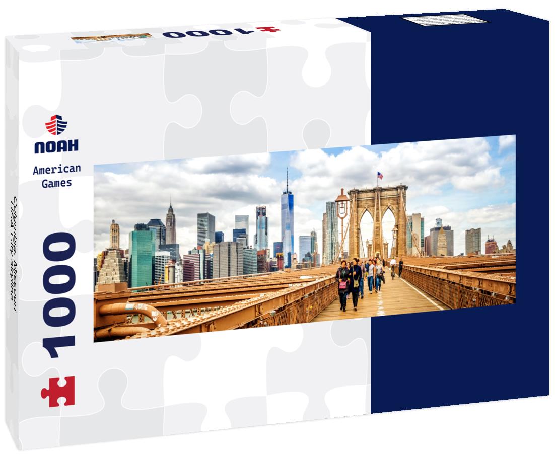 Noah Jigsaw Puzzle Columbia, Missouri, USA City skyline Panorama 1000 Pieces