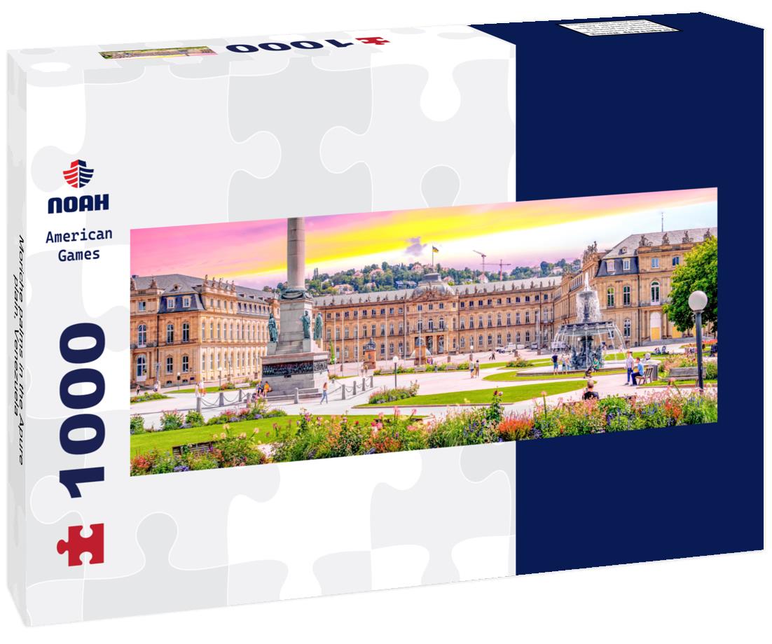 Noah Jigsaw Puzzle Moriche palms in the Apure plain, Venezuela Panorama 1000 Pieces