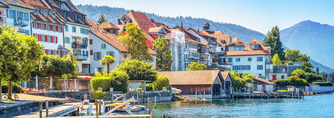 Noah Jigsaw Puzzle Ancient Ubosot and ruin stupa or chedi and ancient Buddha statue for Thai people travel visit pray blessing sacred secret of Wat Phra Kaew temple in Chainat town in Chai Nat Thailand Panorama 1000 Pieces
