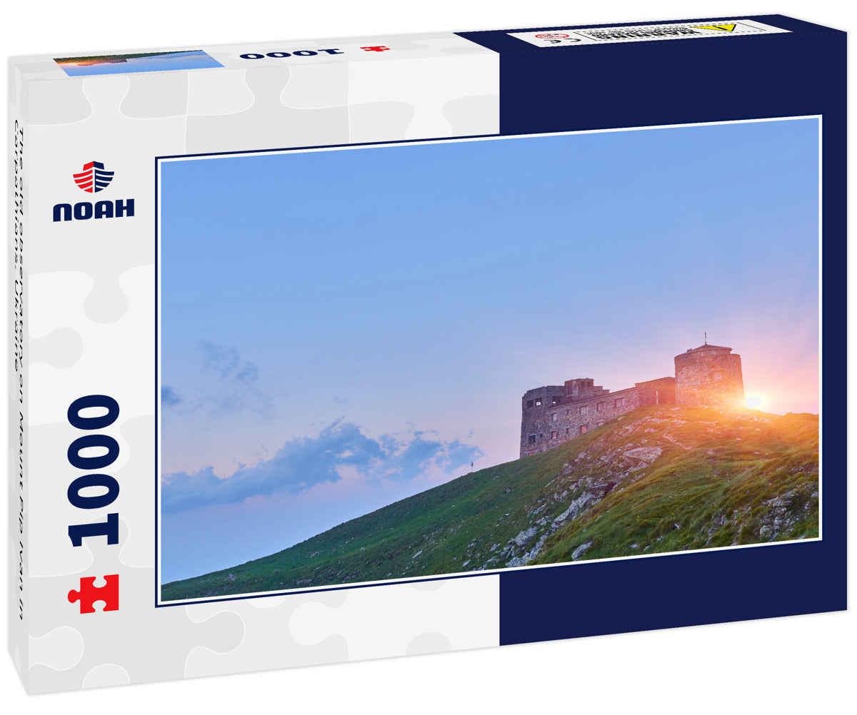 The old observatory on Mount Pip Ivan in Carpathians. Ukraine