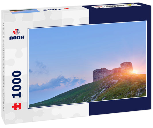 The old observatory on Mount Pip Ivan in Carpathians. Ukraine