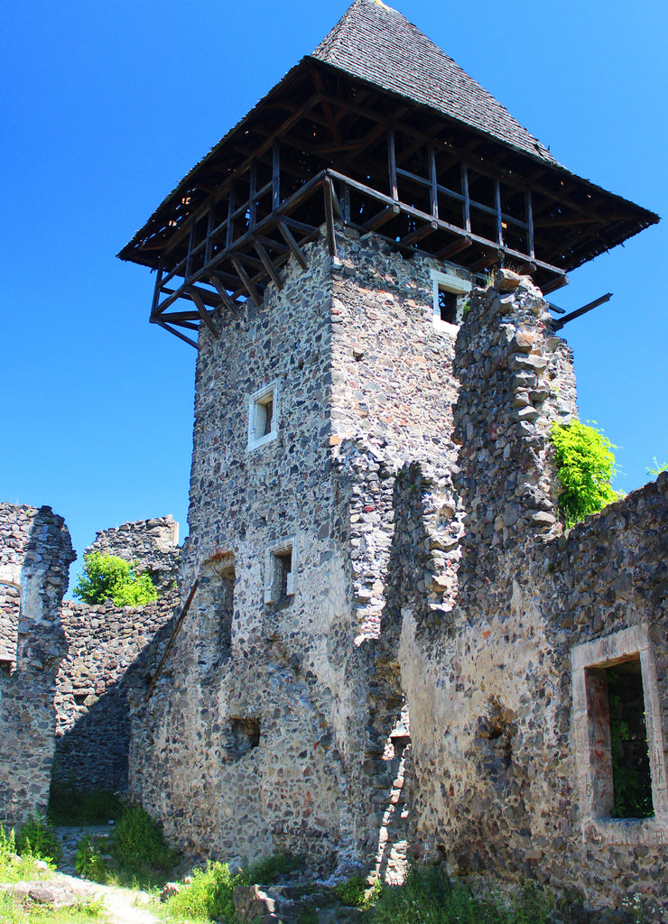 Nevitsky castle is the pearl of Transcarpathia. The ruins of an ancient castle built in the 13th century. One of the most interesting castles near Uzhgorod, Zakarpattia region, Western Ukraine