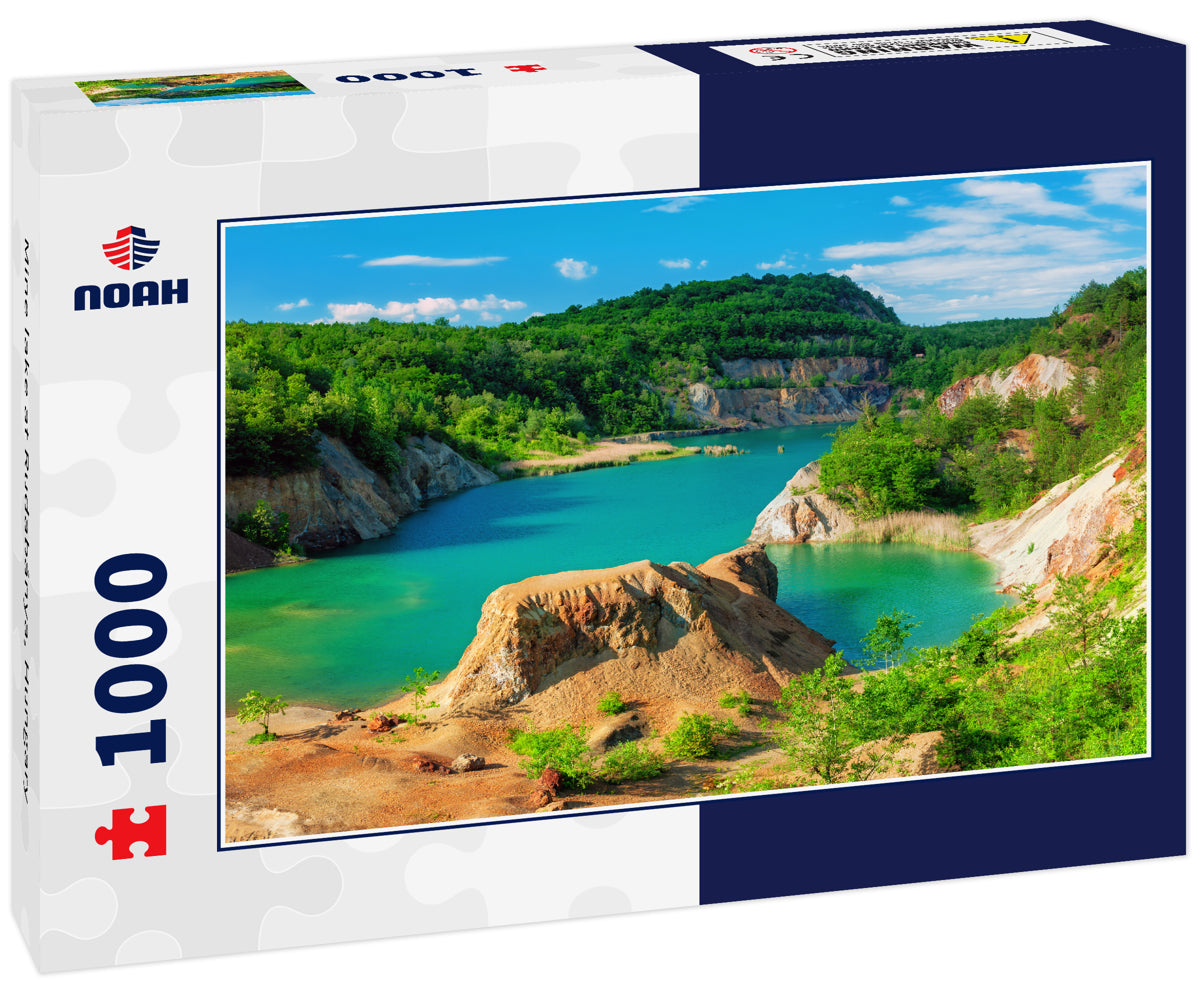 Mine lake at Rudabánya, Hungary