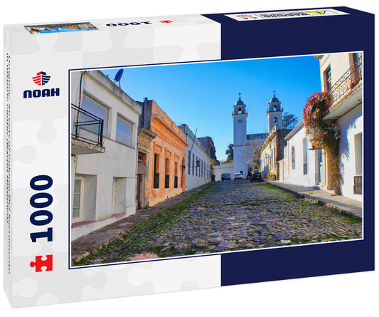 Uruguay, Streets of Colonia Del Sacramento in historic center (Barrio Historico)