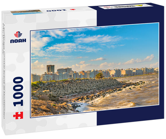 Landscape Coastal Scene at Montevideo City, Uruguay