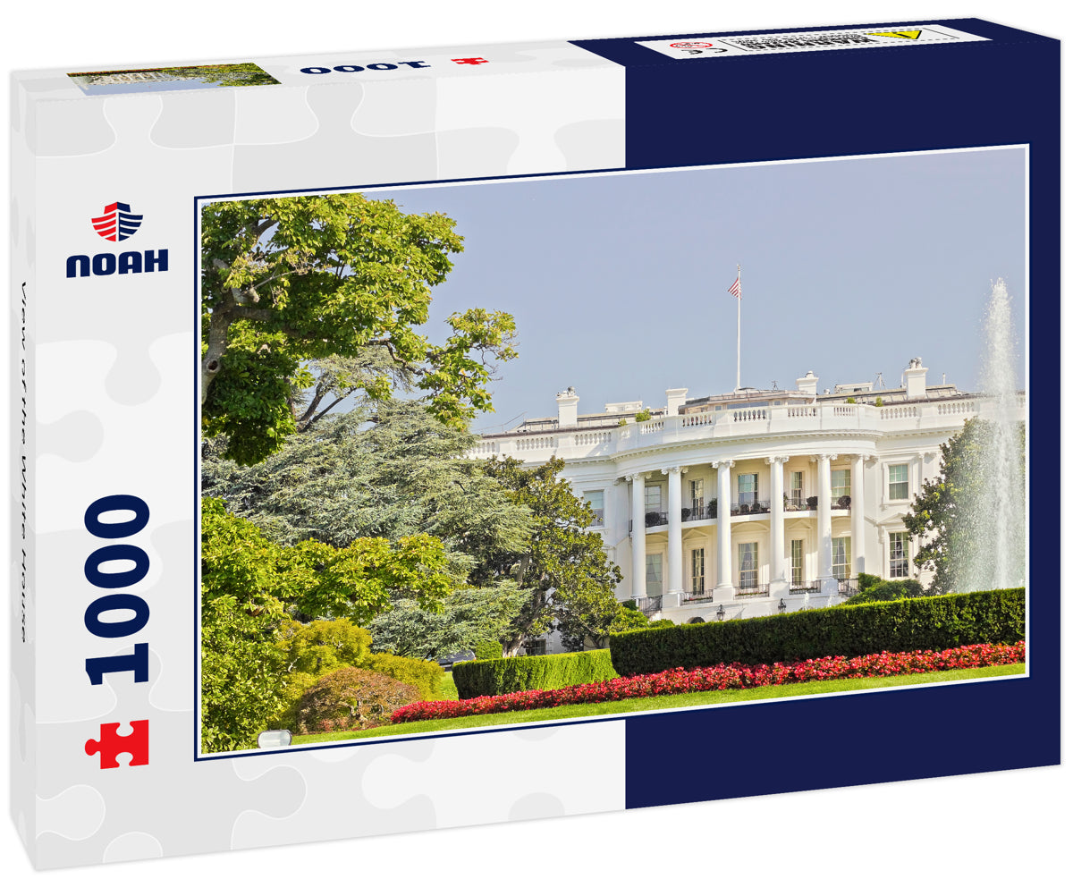 View of the White House & it's South Fountain home to the U.S President, Washington DC
