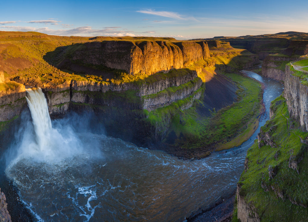 The Palouse Falls in Washington, USA
