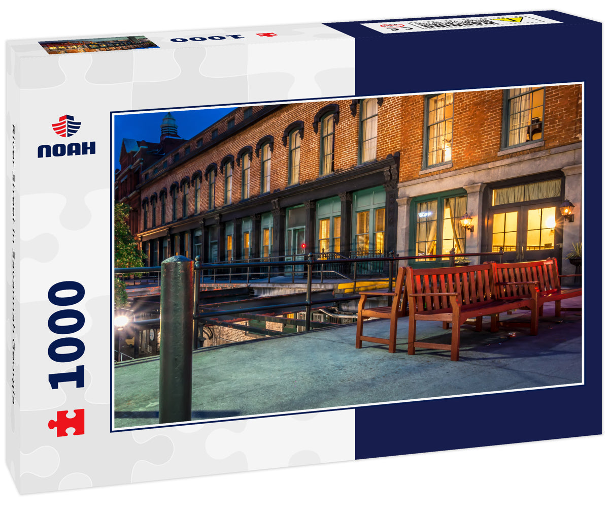 River Street in Savannah Georgia