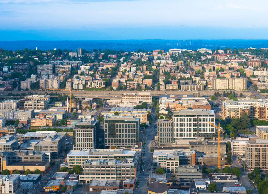 Downtown and Capitol Hill district, Seattle, Washington State, USA