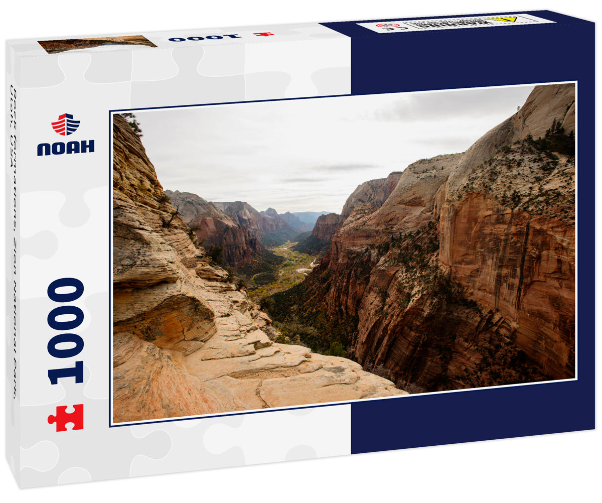 Rock formations, Zion National Park, Utah, USA