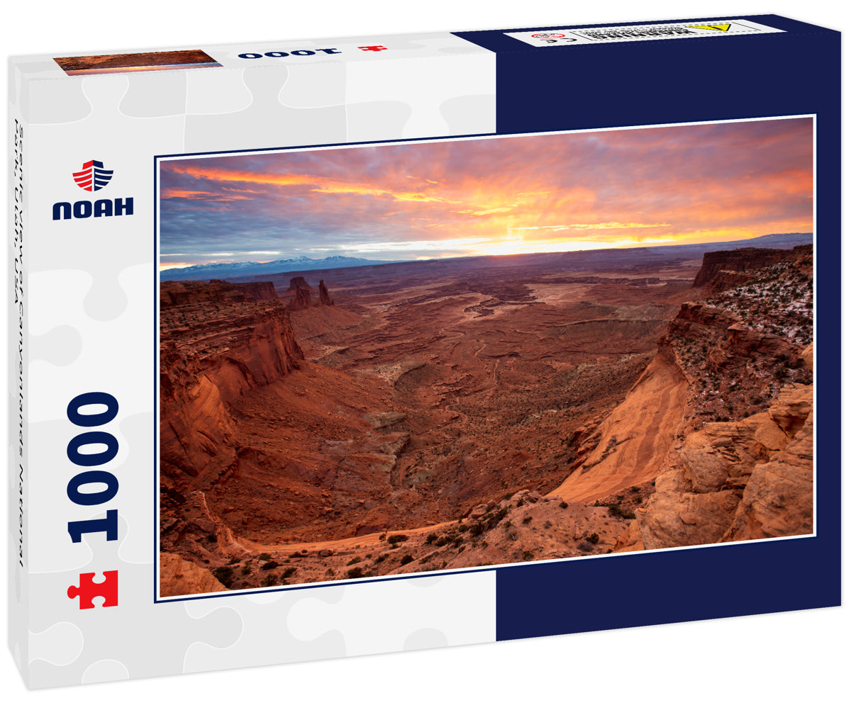 Scenic view of Canyonlands National Park, Utah, USA