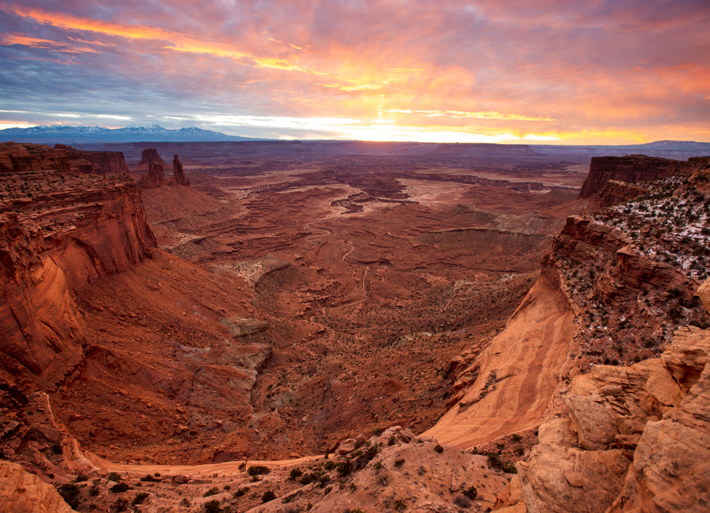 Scenic view of Canyonlands National Park, Utah, USA