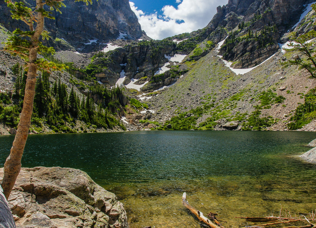 Emerald Lake in Rocky Mountain National Park in Colorado, United States