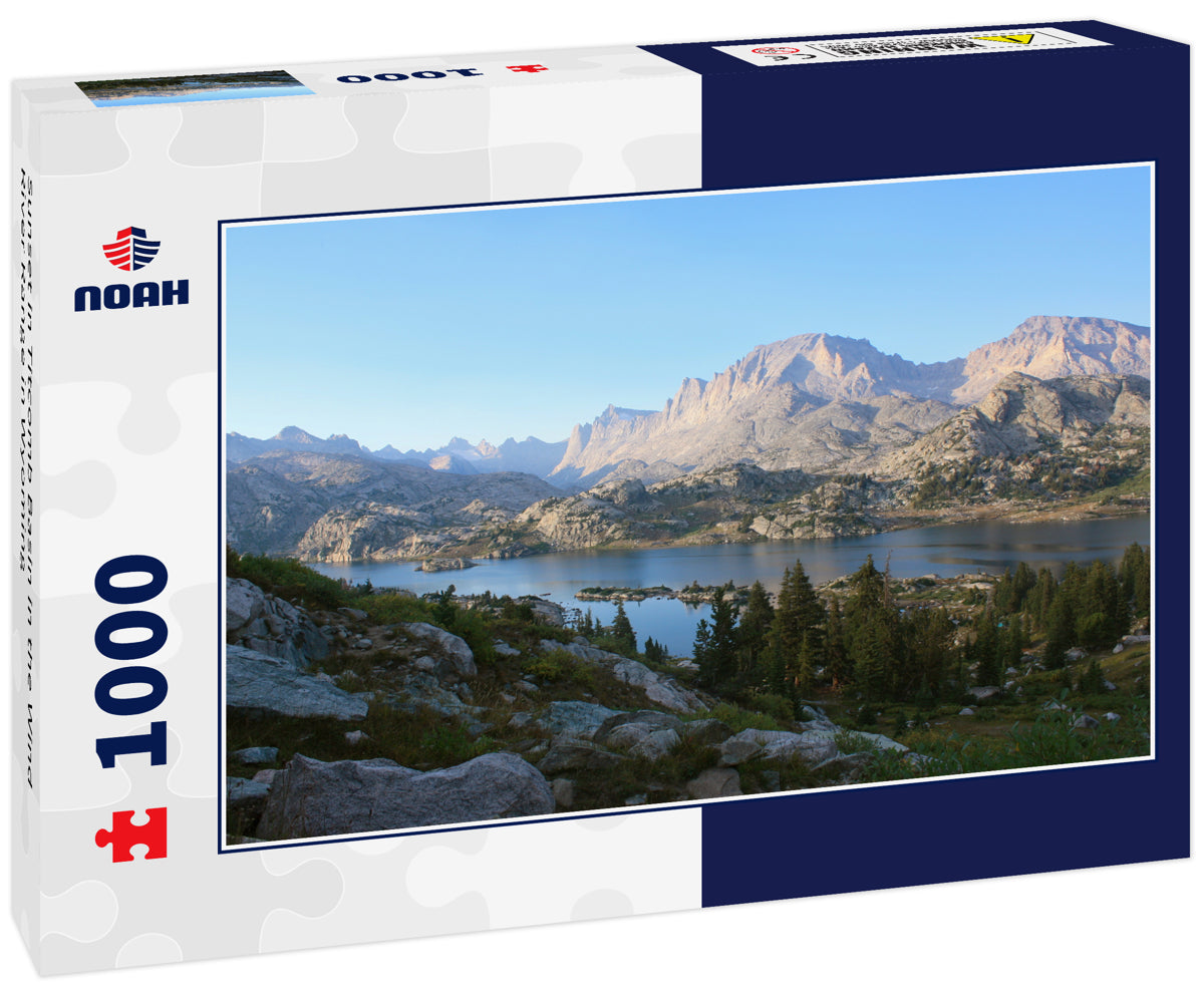 Sunset in Titcomb Basin in the Wind River Range in Wyoming