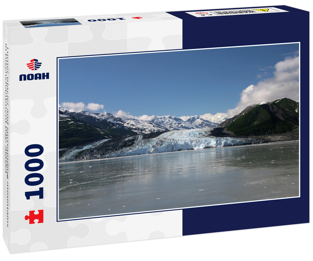 Turner Glacier and surrounding mountains in Disenchantment Bay, Alaska