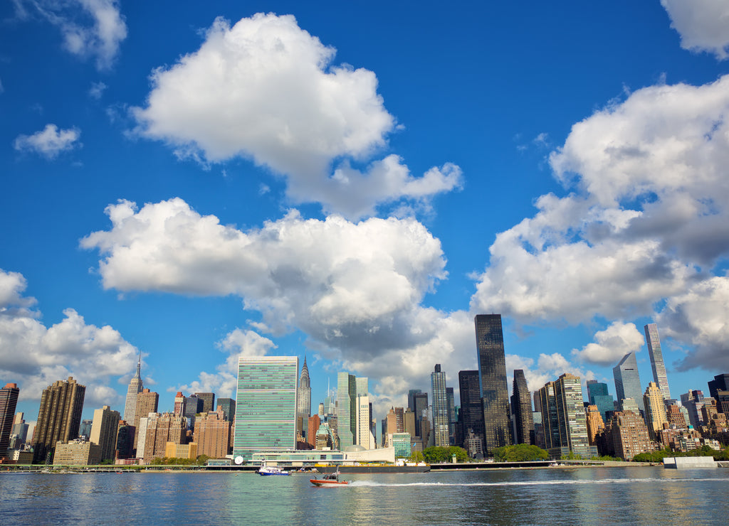 New York City Manhattan Midtown skyline