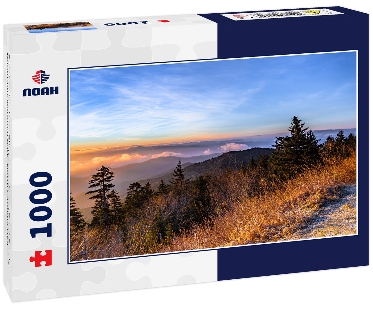 Sunrise view form Clingmans dome ,Great Smoky Mountains National Park, North Carolina USA