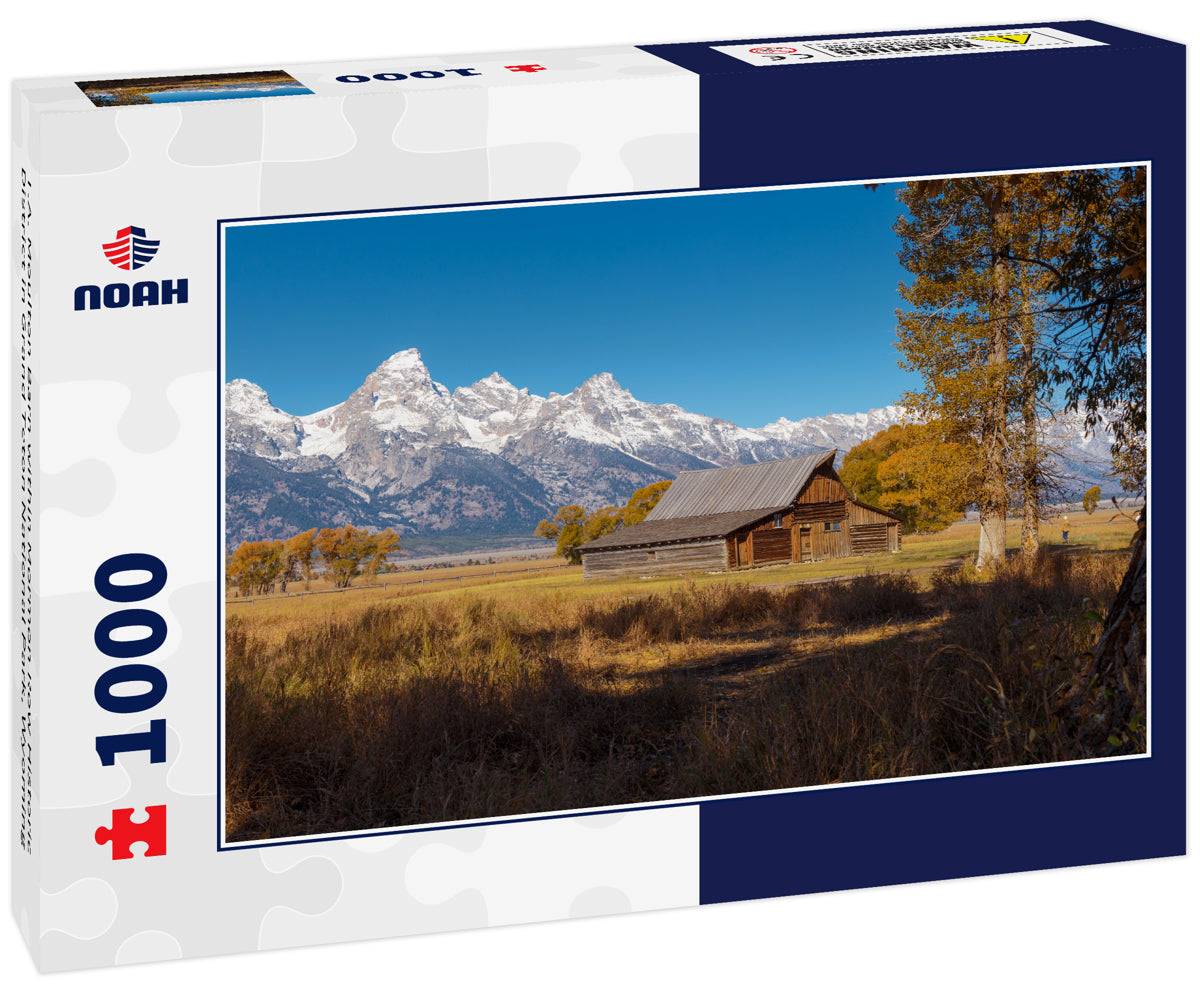 T.A. Moulton Barn within Mormon Row Historic District in Grand Teton National Park, Wyoming