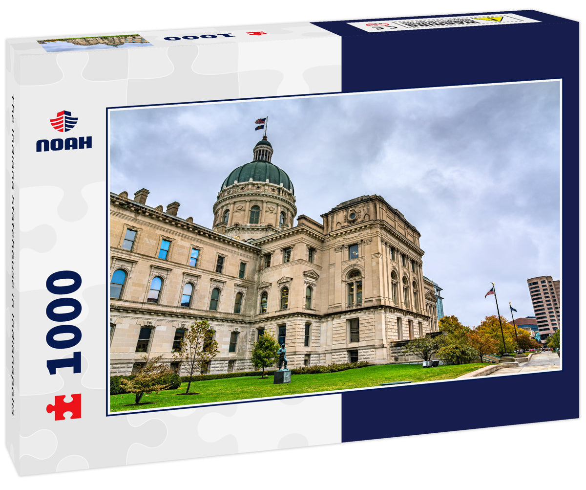 The Indiana Statehouse in Indianapolis