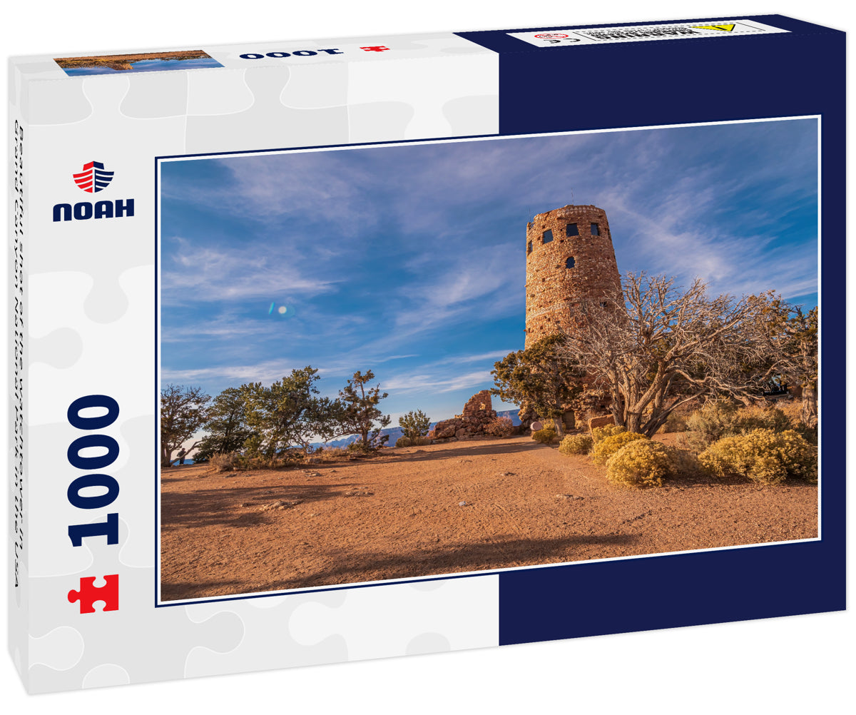 Beautiful shot of the watchtower in Grand Canyon National Park in the USA