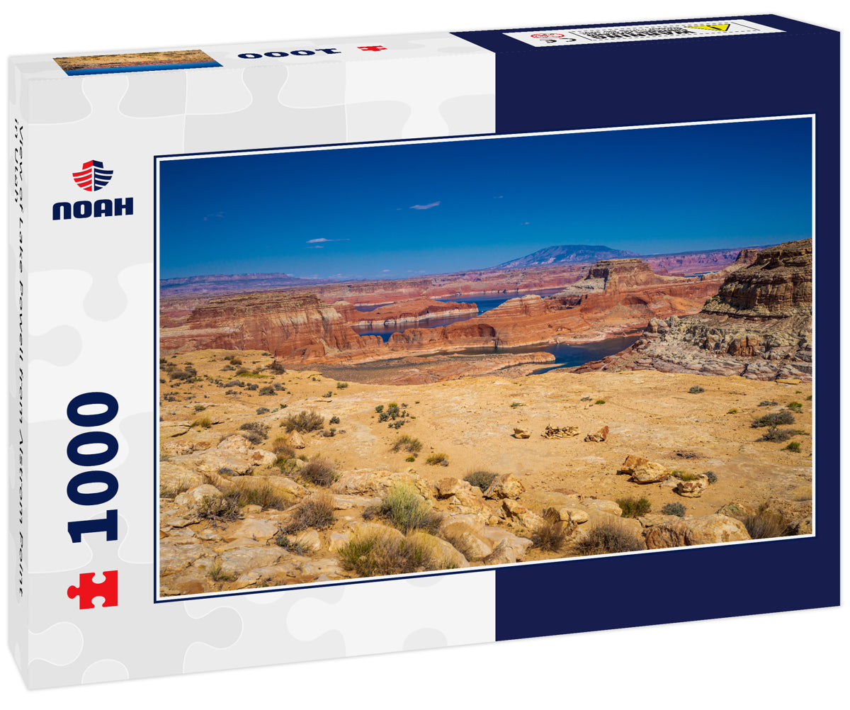 View of Lake Powell from Alstrom Point in Utah