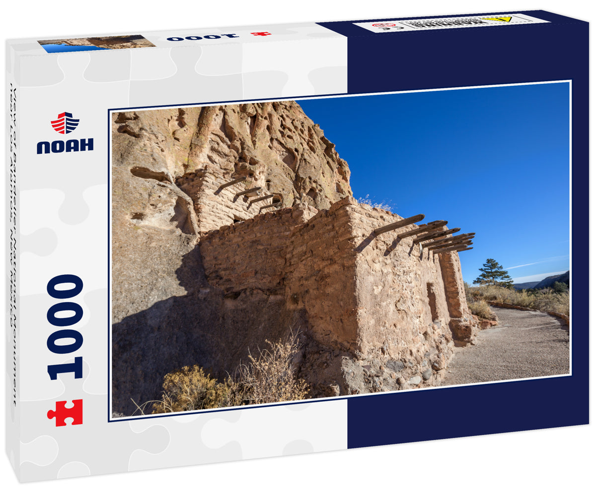 View of Bandelier National Monument near Los Alamos, New Mexico