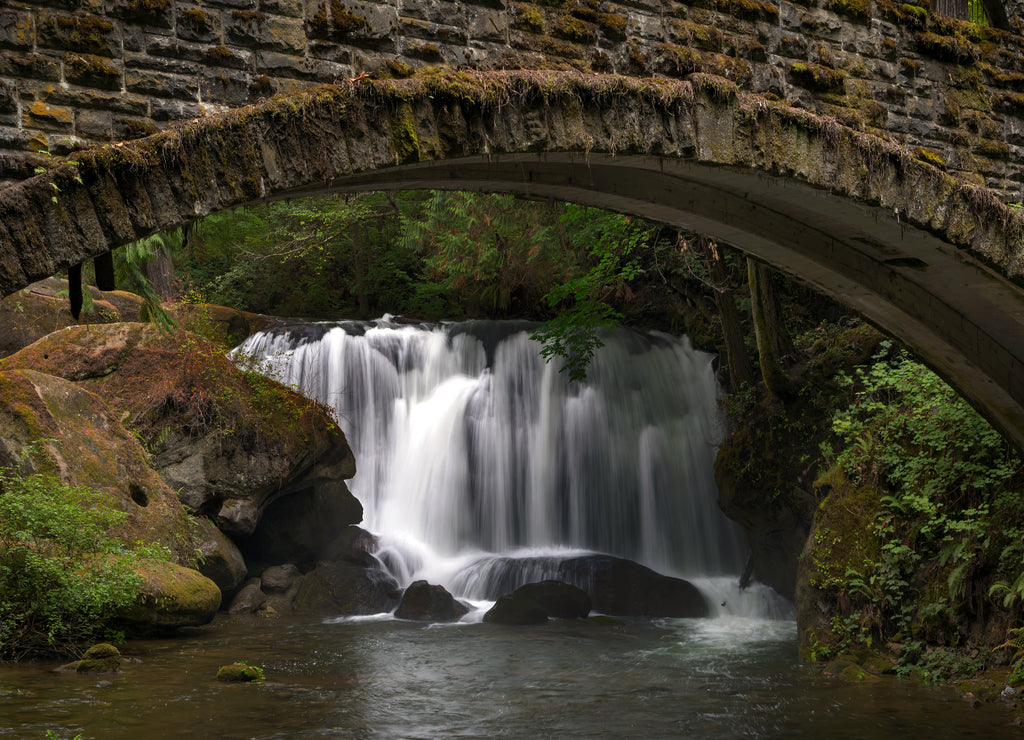 Whatcom Falls under the Bridge