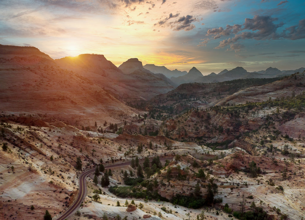 Narrows Zion National Park on most beautiful national parks in Utah