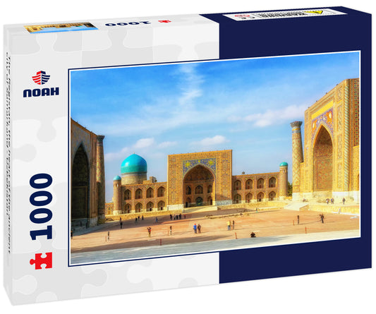 The Registan, the heart of the ancient city of Samarkand - Uzbekistan