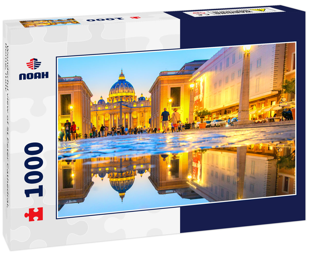 Wonderful view of St Peter Cathedral, Rome, Italy