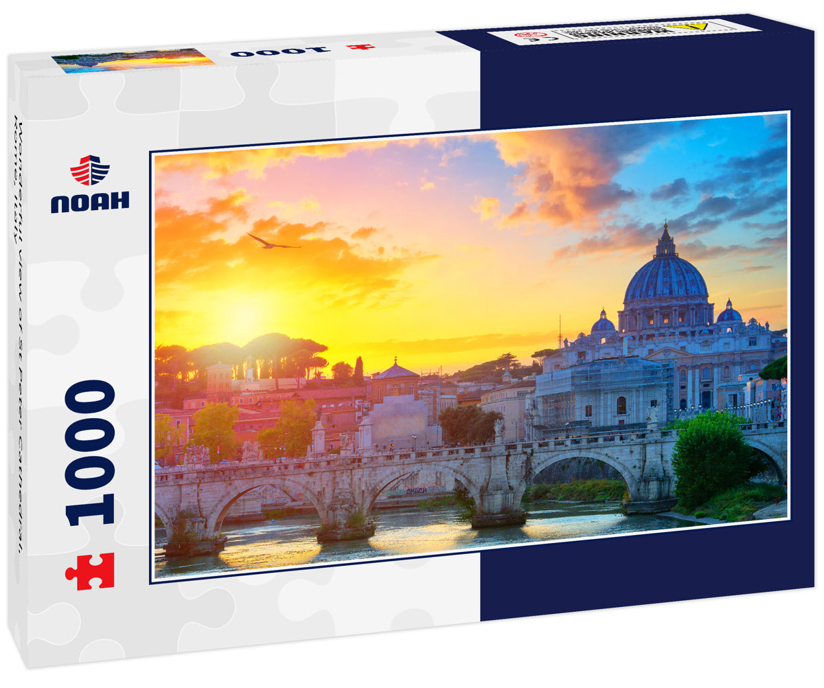 Wonderful view of St Peter Cathedral, Rome, Italy