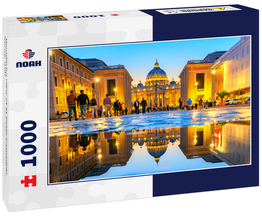 Wonderful view of St Peter Cathedral, Rome, Italy