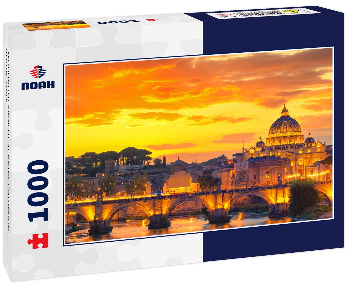 Wonderful view of St Peter Cathedral, Rome, Italy