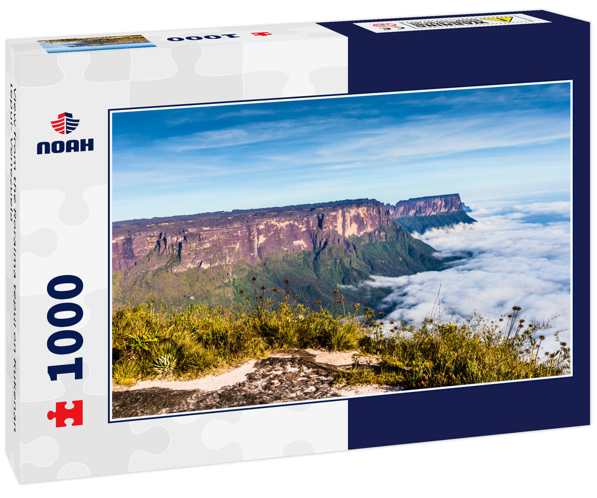 View from the Roraima tepui on Kukenan tepui- Venezuela