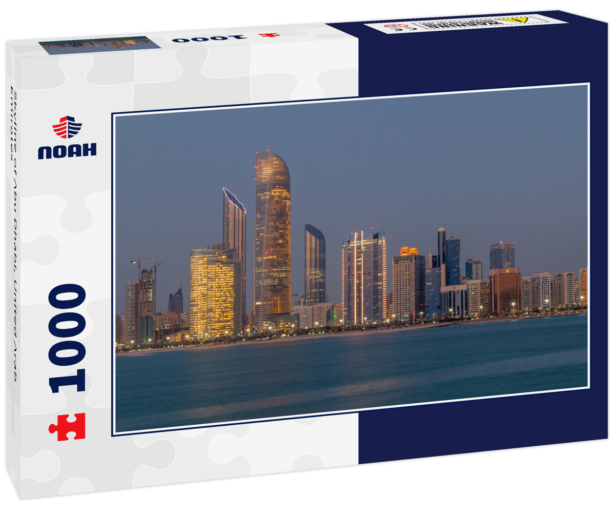 Skyline of Abu Dhabi, United Arab Emirates