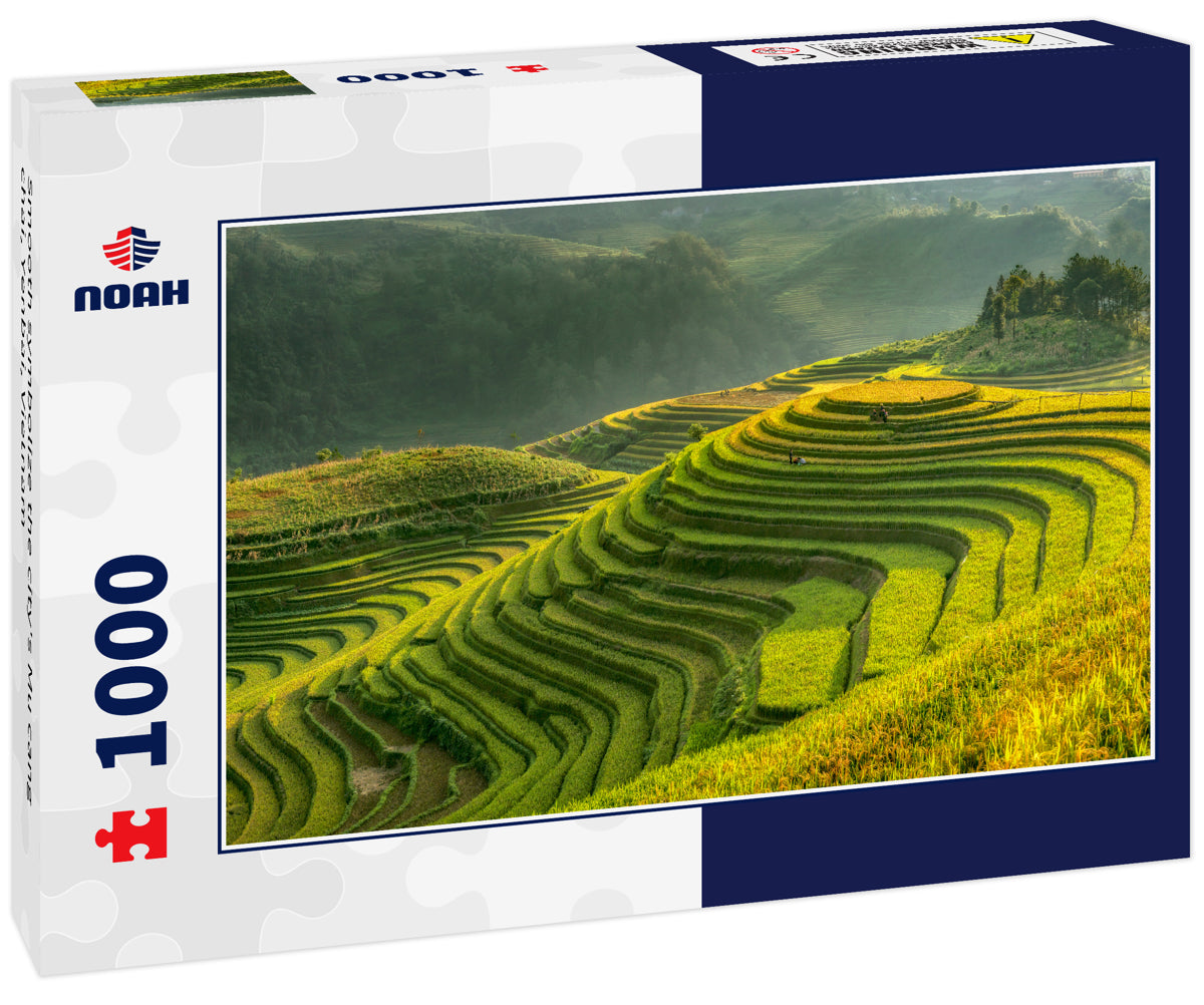 Smooth symbolize the city's Mu cang chai, Yenbai, Vietnam