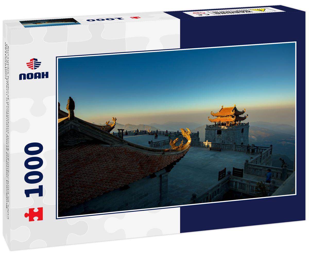 fansipan highest mountain peak of indochina in sapa lao cai northern of vietnam most popular traveling destination