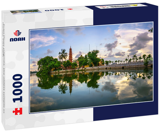 Tran Quoc pagoda, the oldest temple in Hanoi, Vietnam