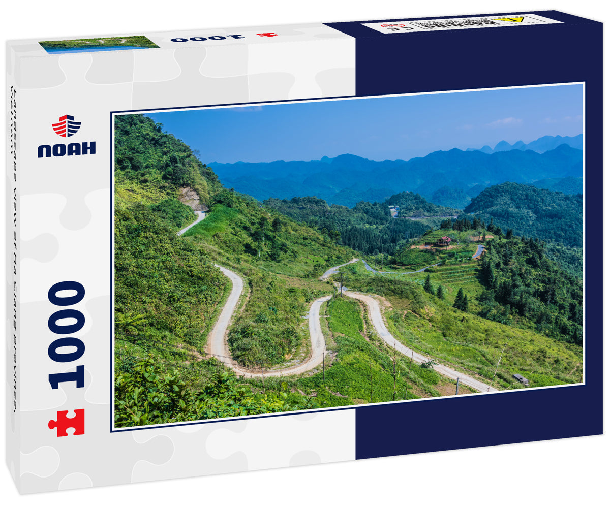 Landscape view of Ha Giang province, Vietnam