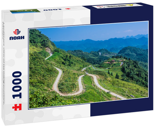 Landscape view of Ha Giang province, Vietnam