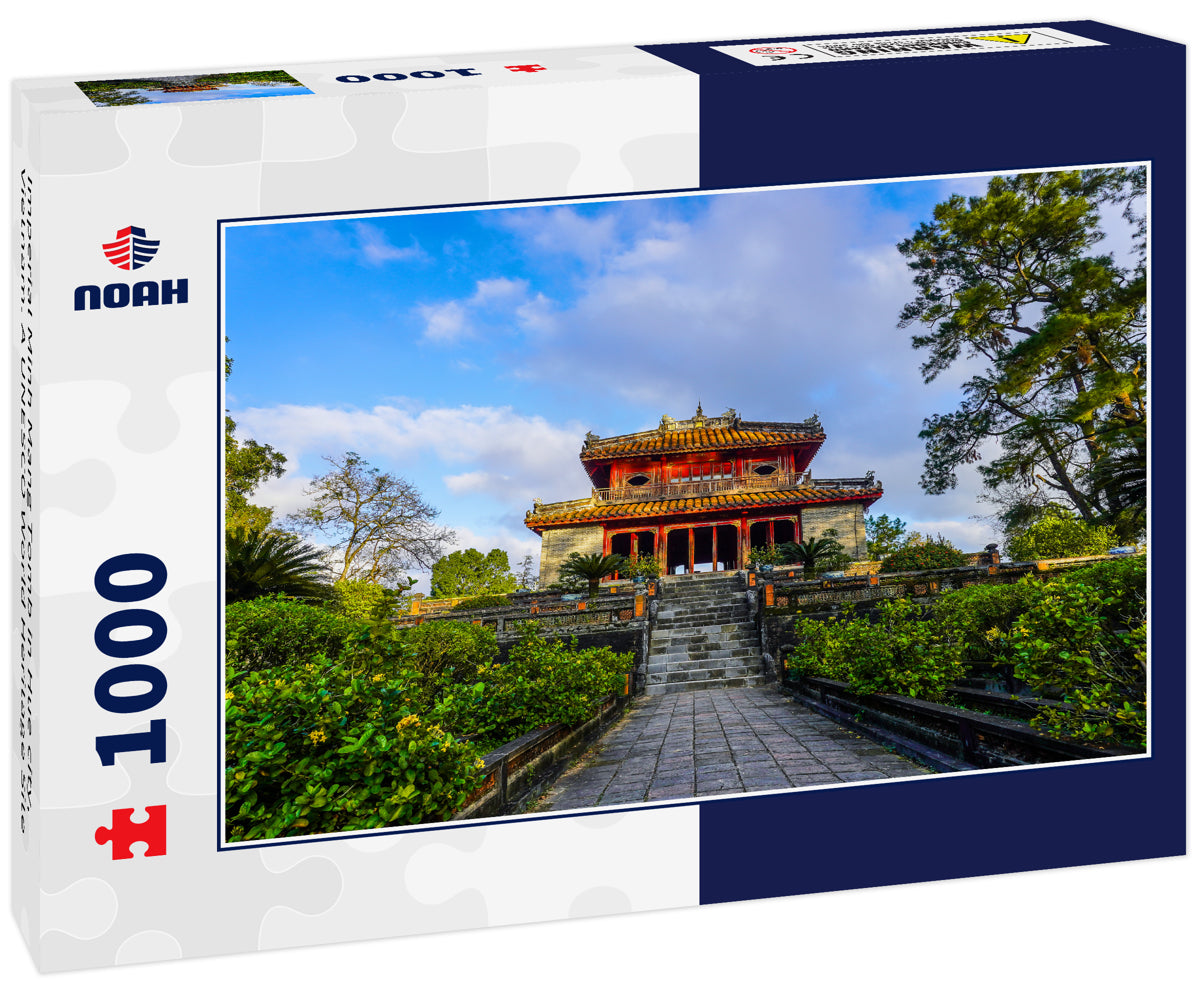 Imperial Minh Mang Tomb in Hue city, Vietnam. A UNESCO World Heritage Site