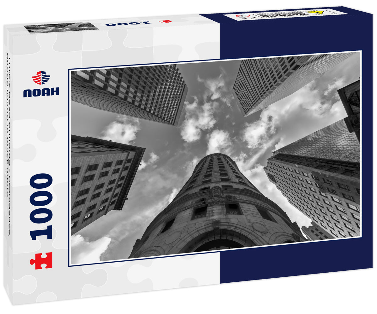 Turk's Head Building - Providence, Rhode Island in black white