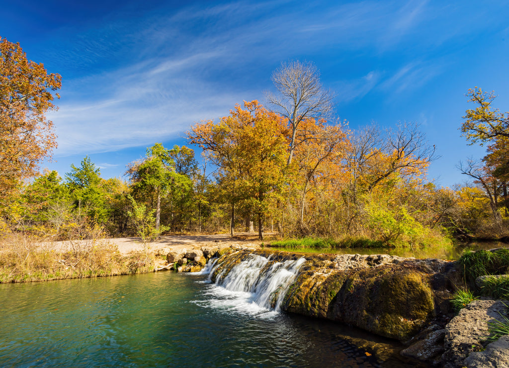 Little Niagara Falls of Chickasaw National Recreation Area, Oklahoma