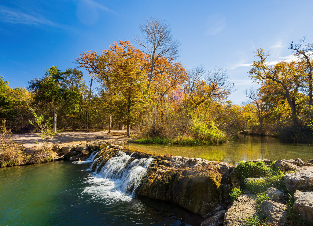 Little Niagara Falls, Chickasaw National Recreation Area, Sulphur Oklahoma