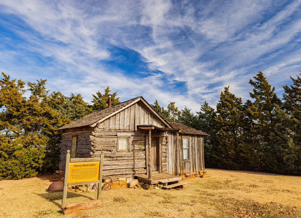 Harn Homestead landmark, Oklahoma