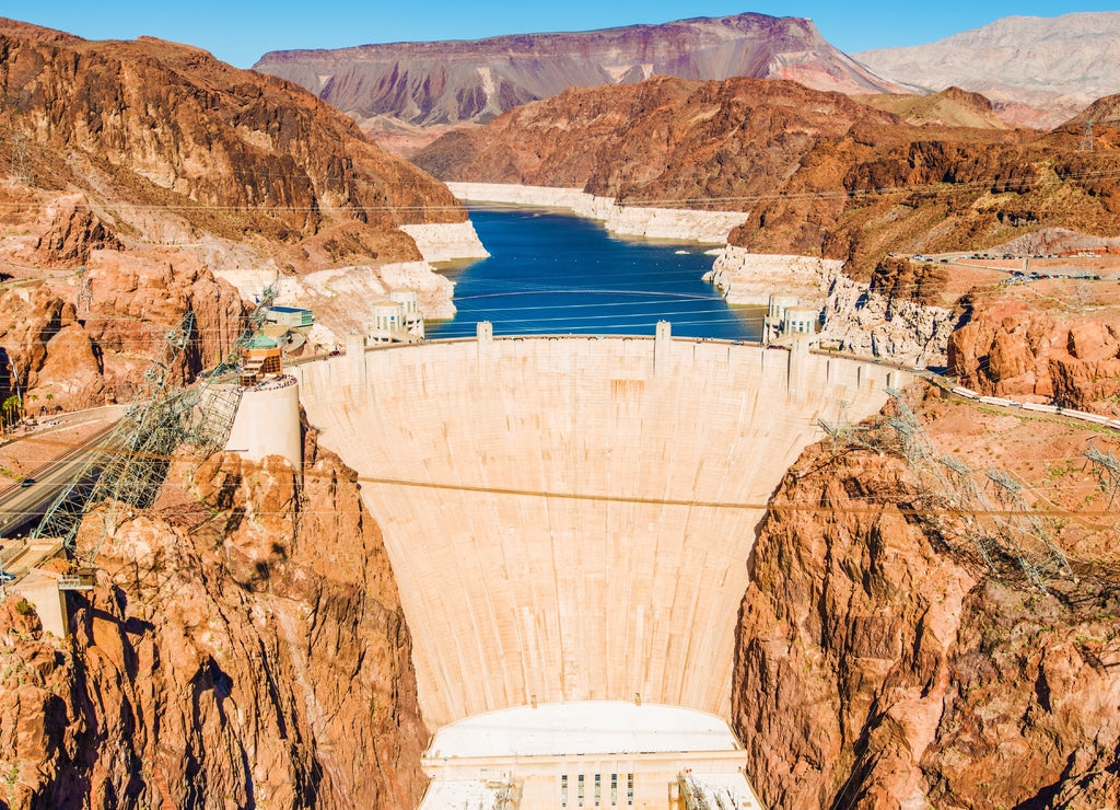 Hoover Dam at Lake Mead, Nevada