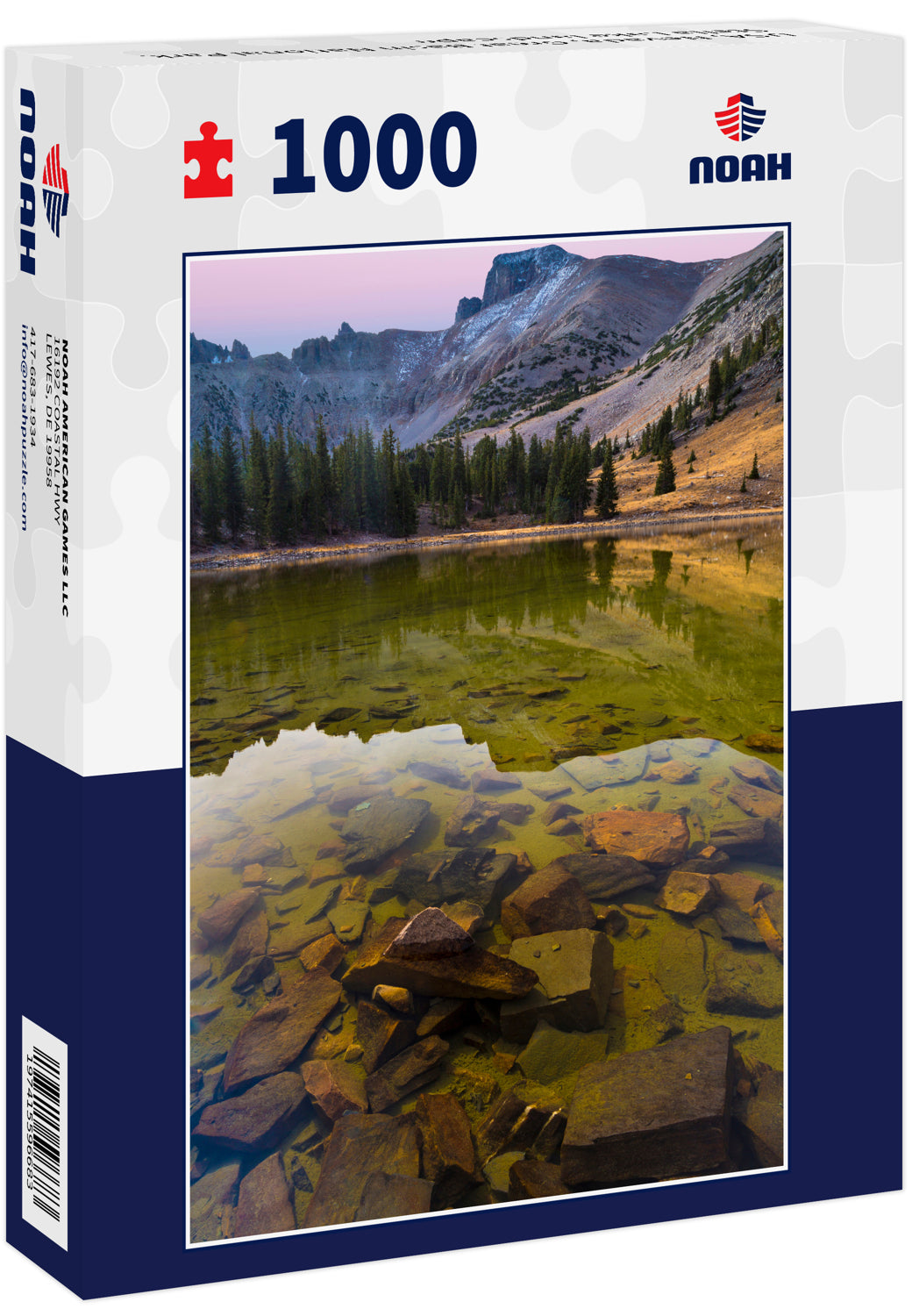 USA, Nevada, Great Basin National Park. Stella Lake landscape