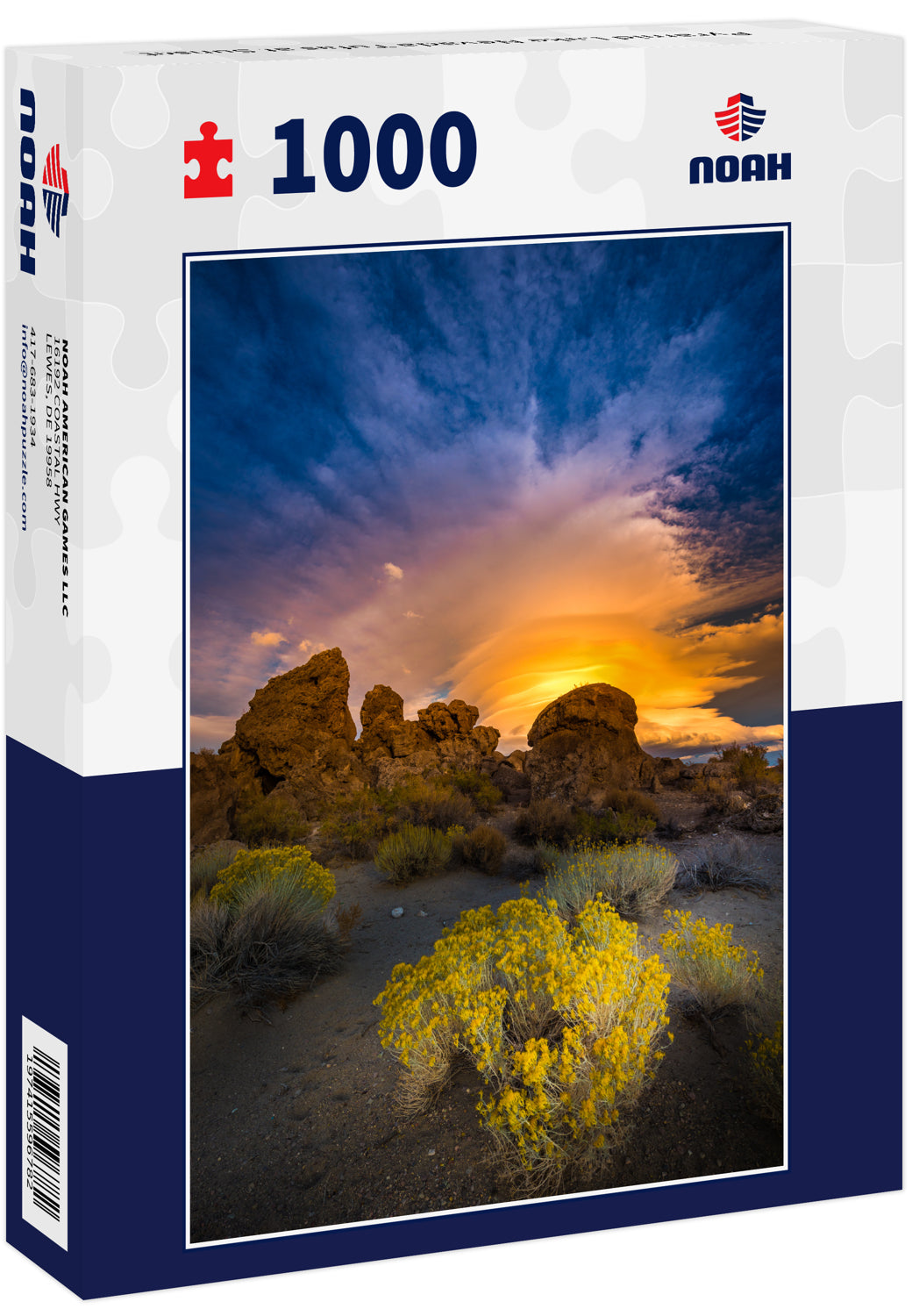 Pyramid Lake Nevada Tufas at Sunset