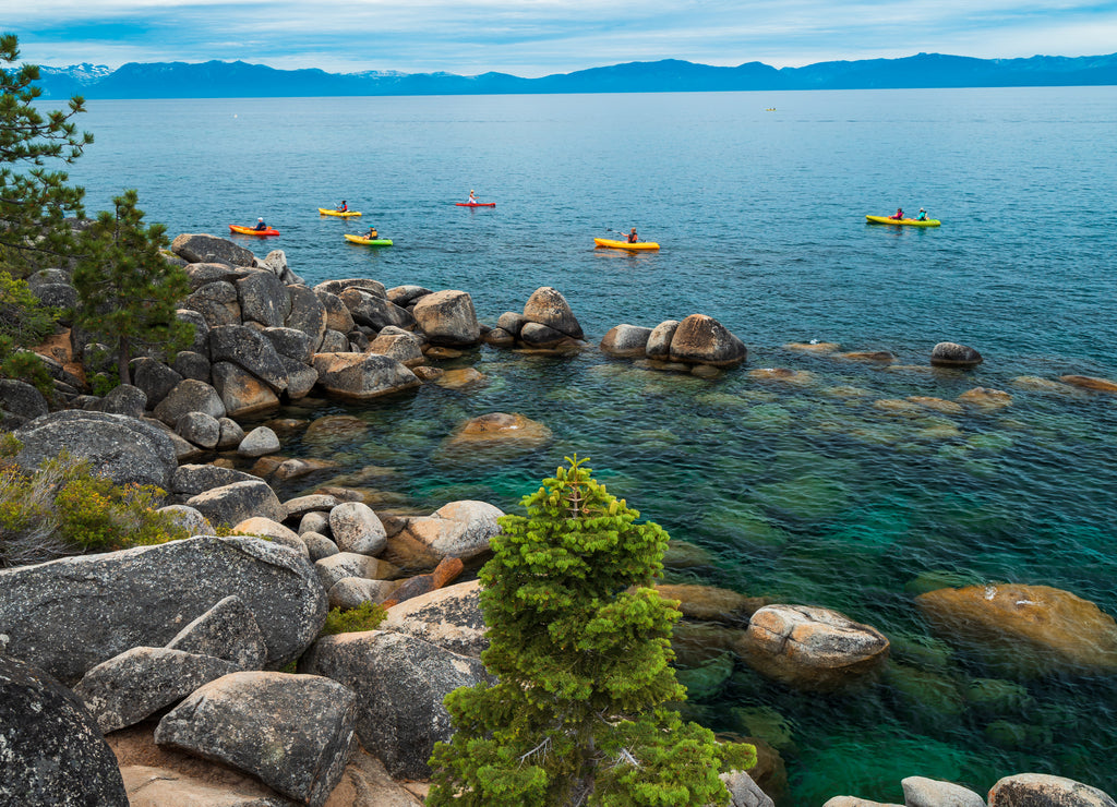 Sand Harbor Beach Lake Tahoe Nevada State Park