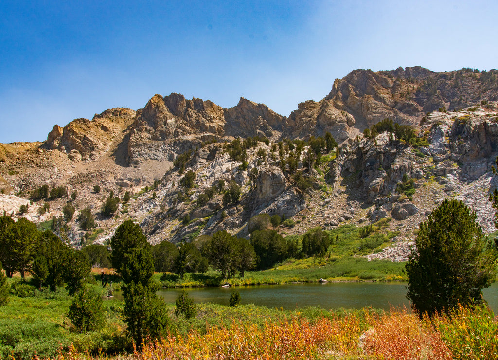 Liberty Pass Through the Ruby Mountains Over Dollar Lake, Nevada